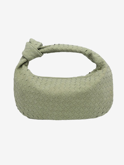 Elisa™ - Geknotete geflochtene mittlere Wildledertasche