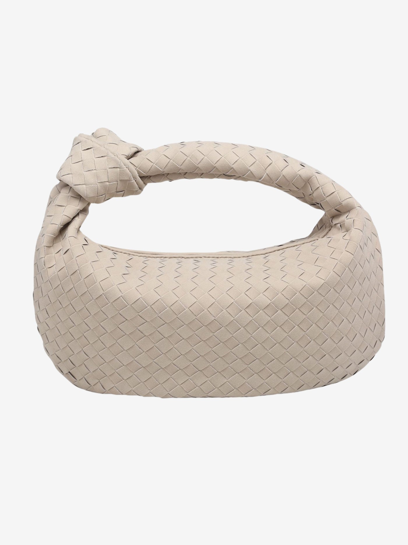 Elisa™ - Geknotete geflochtene mittlere Wildledertasche