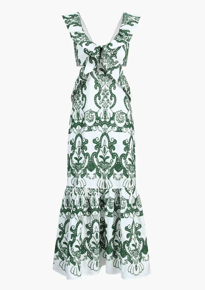 Havenna™ - Gerafftes Maxikleid