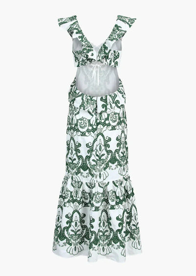 Havenna™ - Gerafftes Maxikleid