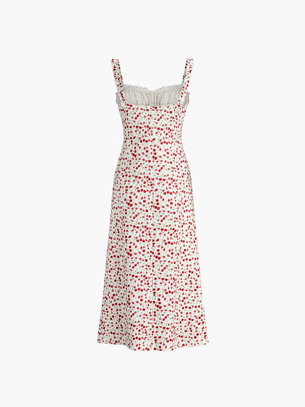 Elenar - Elegantes Midikleid mit Blumenmuster