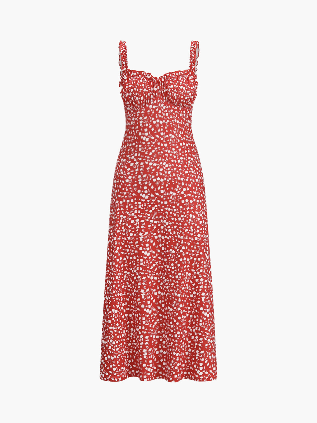 Elenar - Elegantes Midikleid mit Blumenmuster