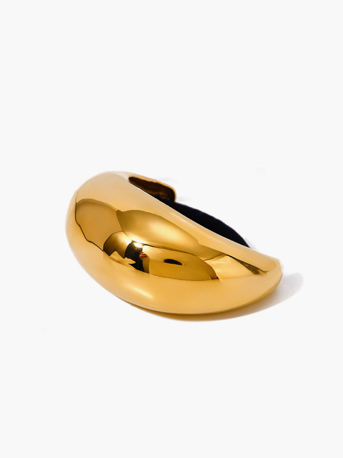 Juna™ - Goldenes Pony-Haargummi