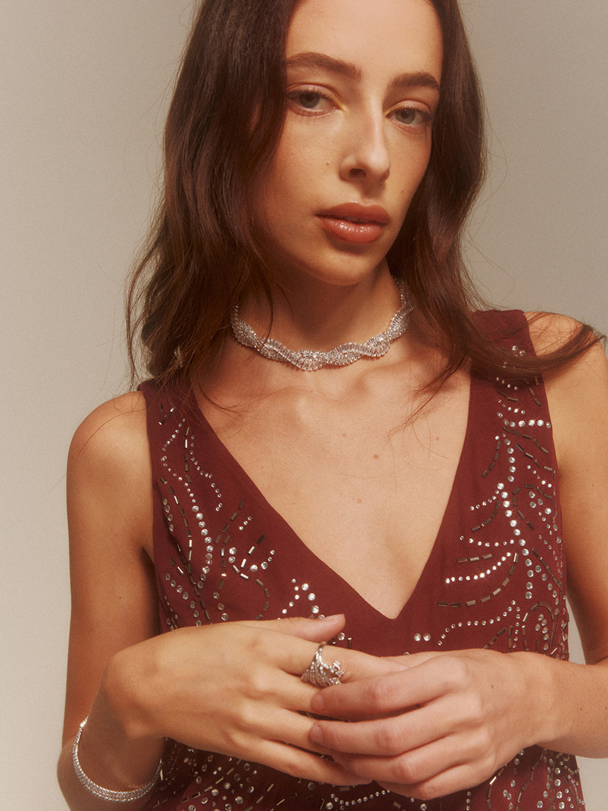Leni™ - Twist Choker Halskette