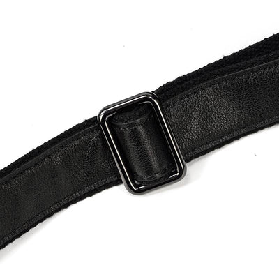 Schwarze Leder-Handtasche | AALBORG