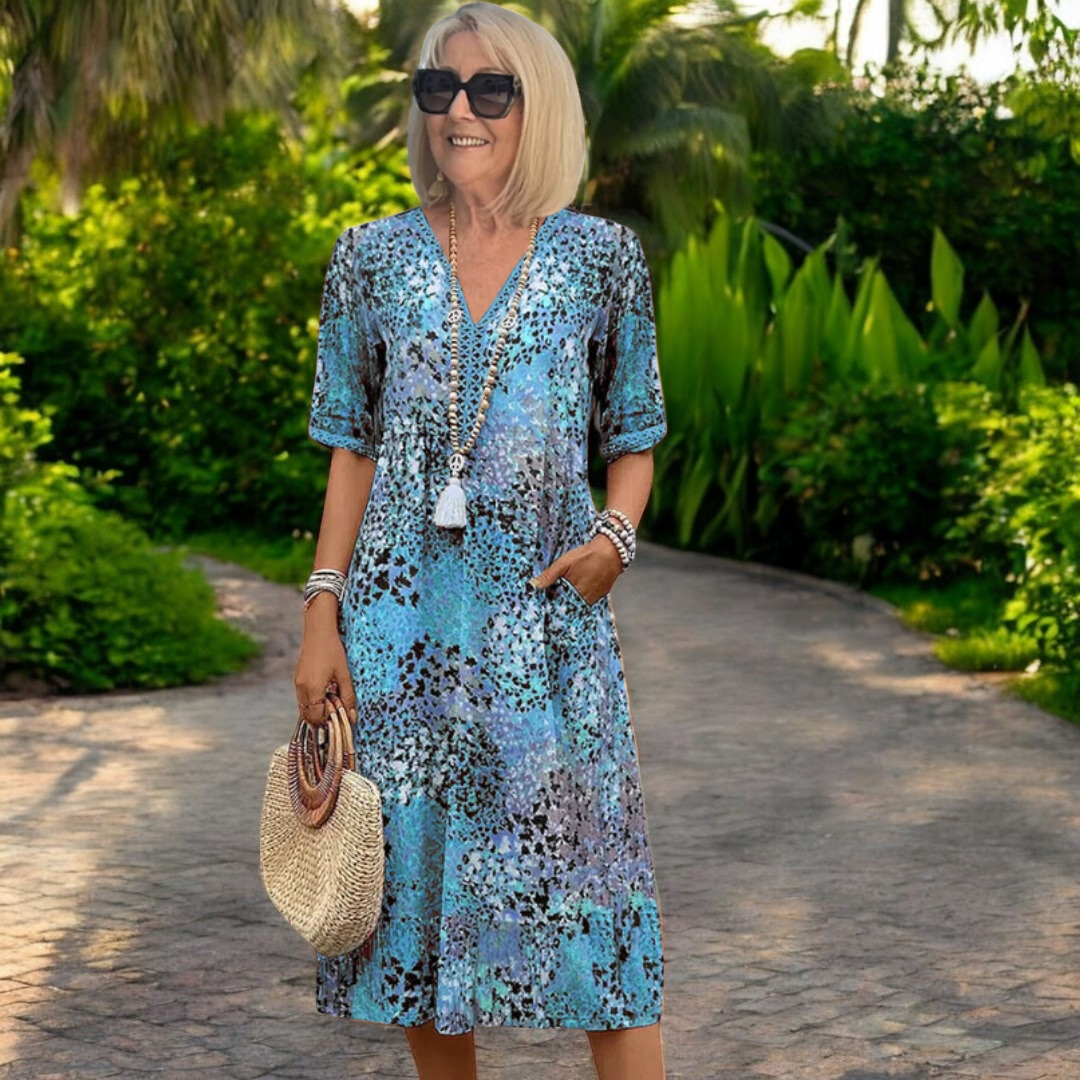 Vanessa™ - Fließendes Boho-Kleid