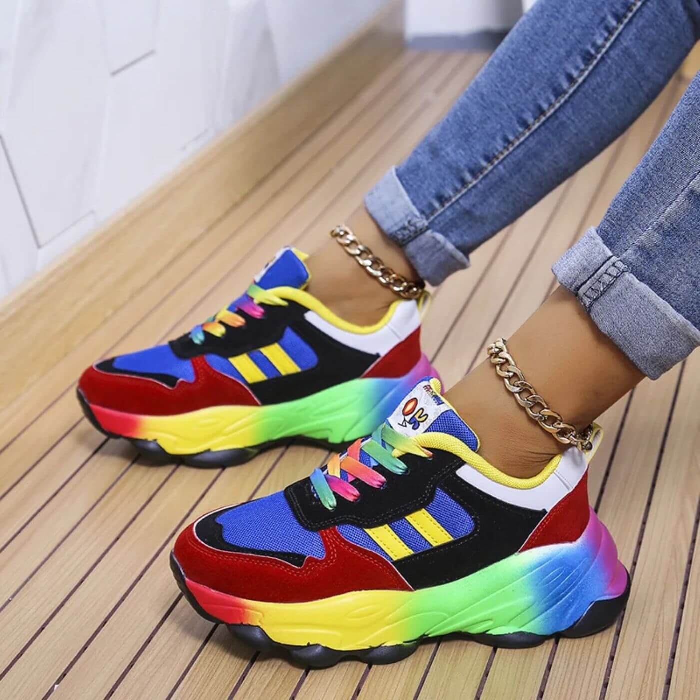 Aurora™ - Farbige orthopädische Turnschuhe für Komfort und Stil