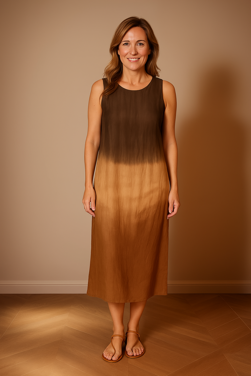 Kristen™ - Stilvolles bedrucktes Kleid