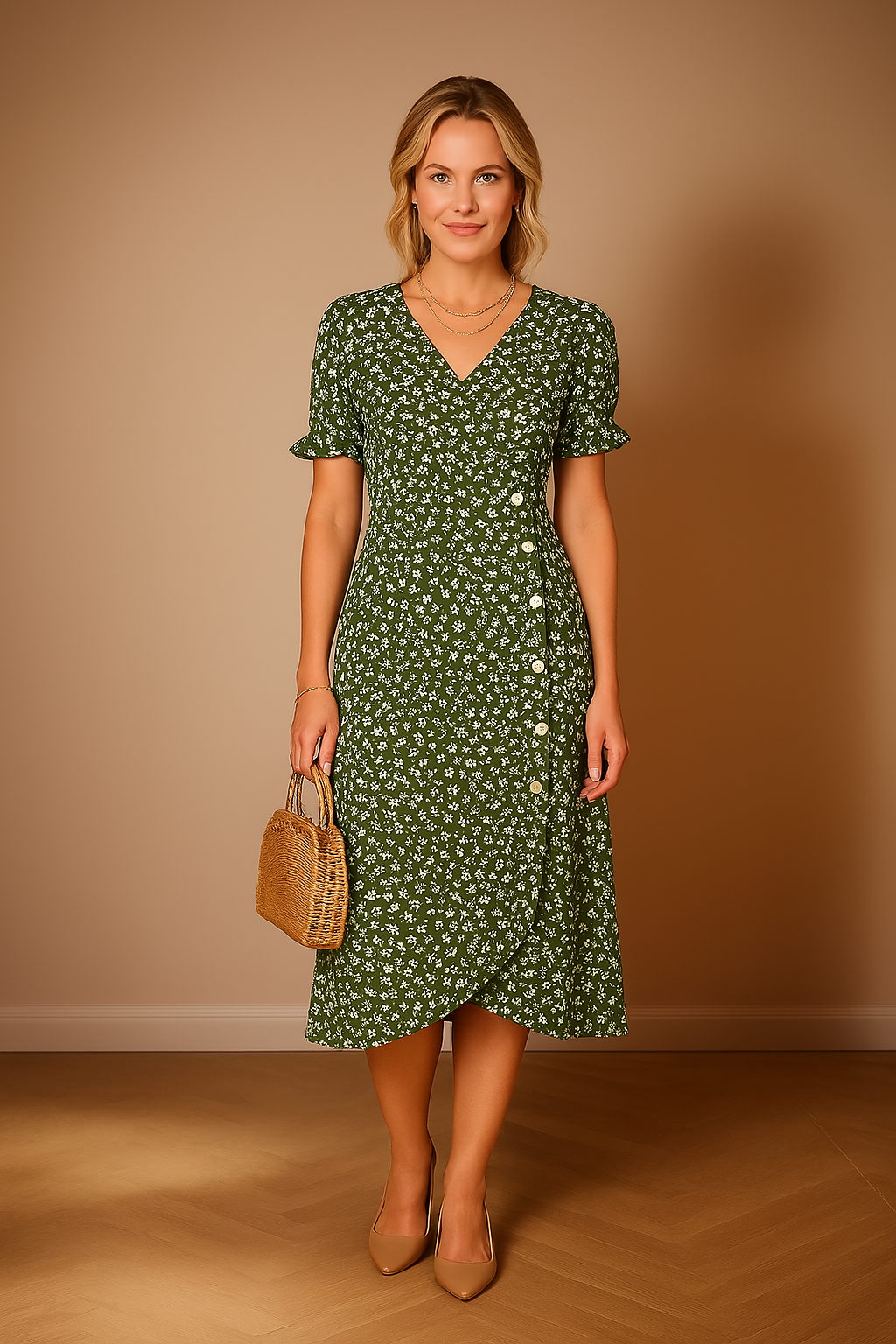 Florence™ - Schmeichelhaftes Wickelkleid