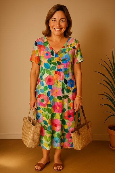 Martina™ - Buntes Kleid für den Frühling