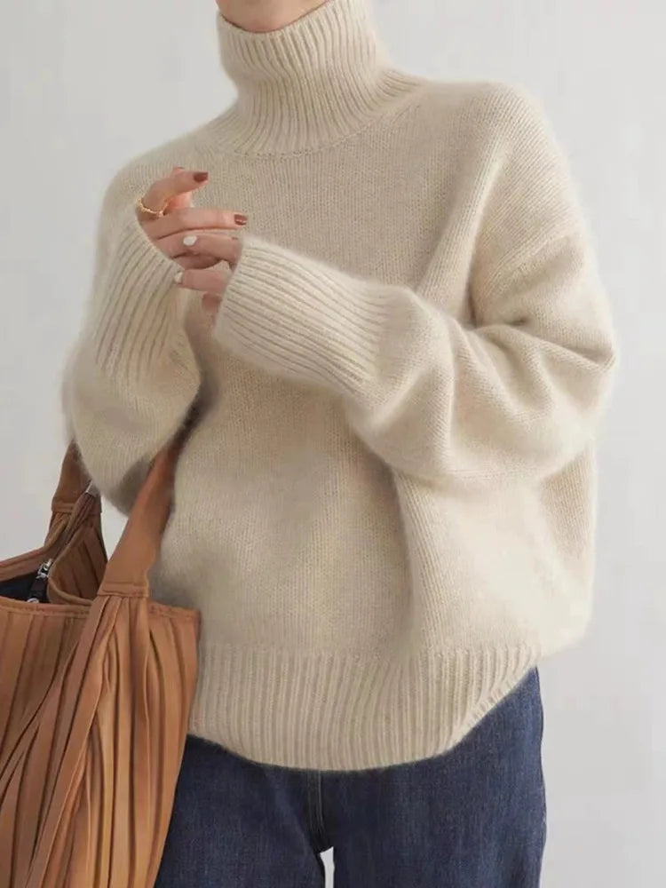 Mariam | Kaschmirpullover mit Rollkragen