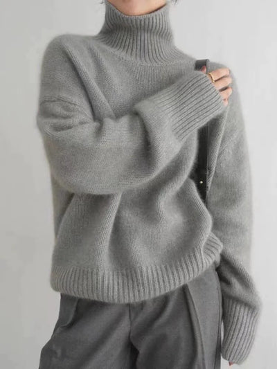Mariam | Kaschmirpullover mit Rollkragen