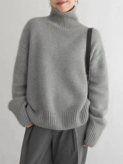 Mariam | Kaschmirpullover mit Rollkragen