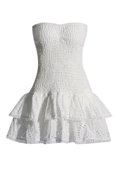 Elina™ - Trägerloses Minikleid
