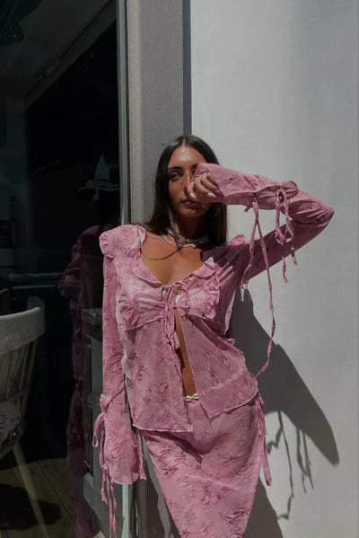 Marie™ - Fließender Maxirock Set
