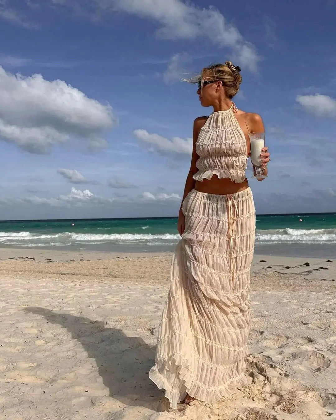 Hanna™ - Bohemian Ruffle Set