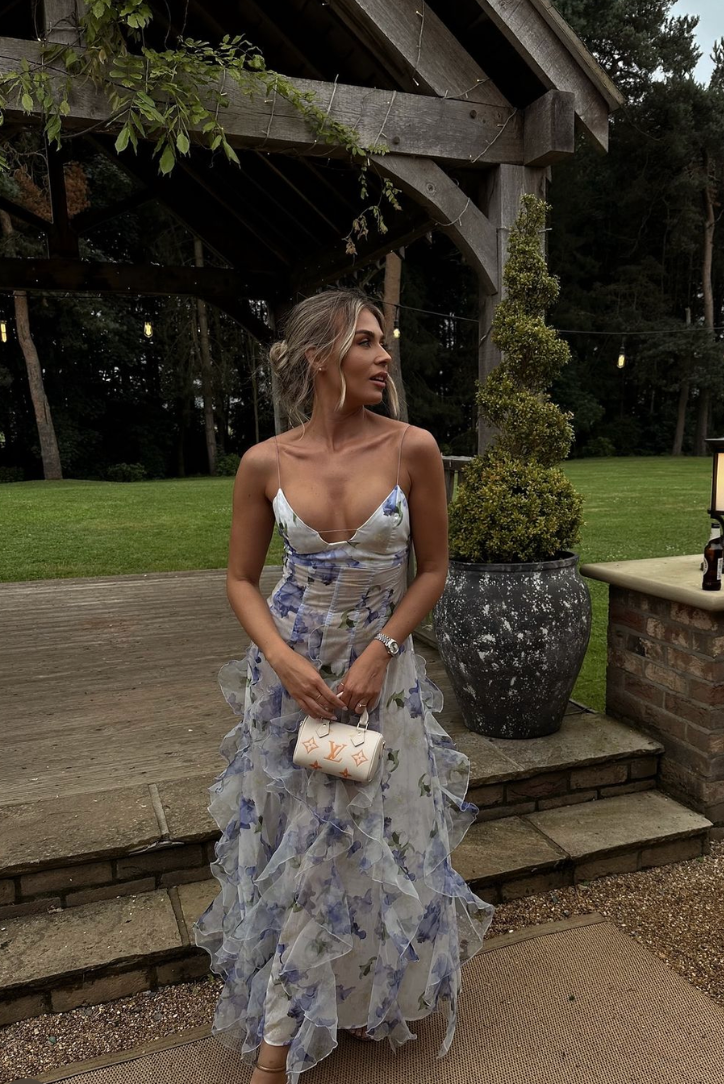 Paula™ - Geblümtes Maxikleid