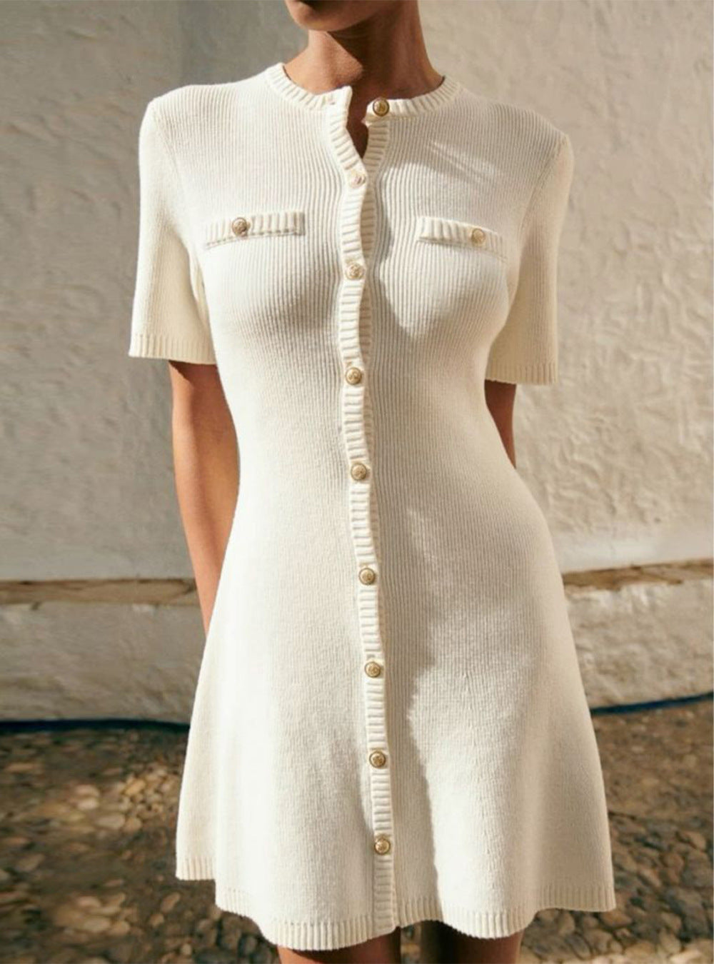 Lina™ - Gestricktes Minikleid