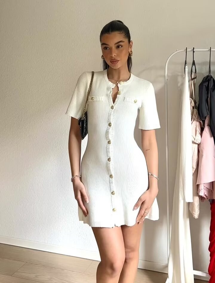 Lina™ - Gestricktes Minikleid