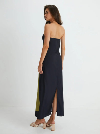 Helena™ - Trägerloses Maxikleid