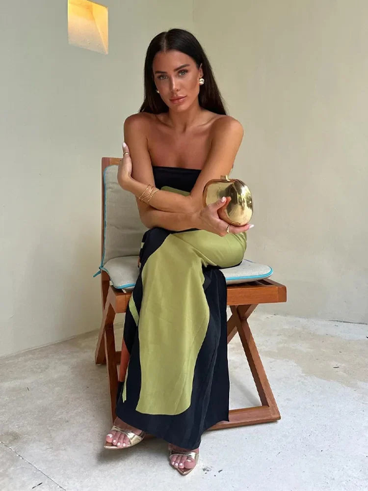 Helena™ - Trägerloses Maxikleid