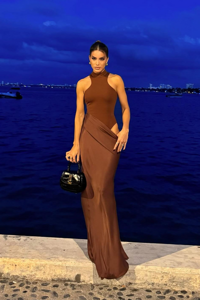 Faye™ - Asymmetrisches Maxikleid