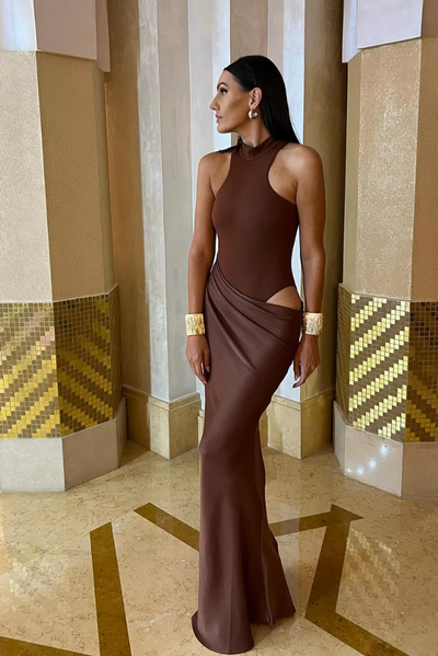 Faye™ - Asymmetrisches Maxikleid