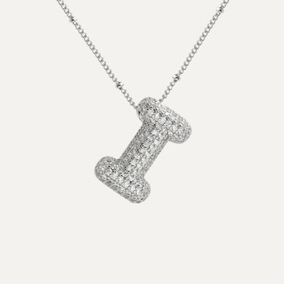 Karoline™ - Diamond Bubble Letter Halskette