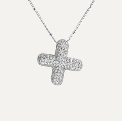 Karoline™ - Diamond Bubble Letter Halskette