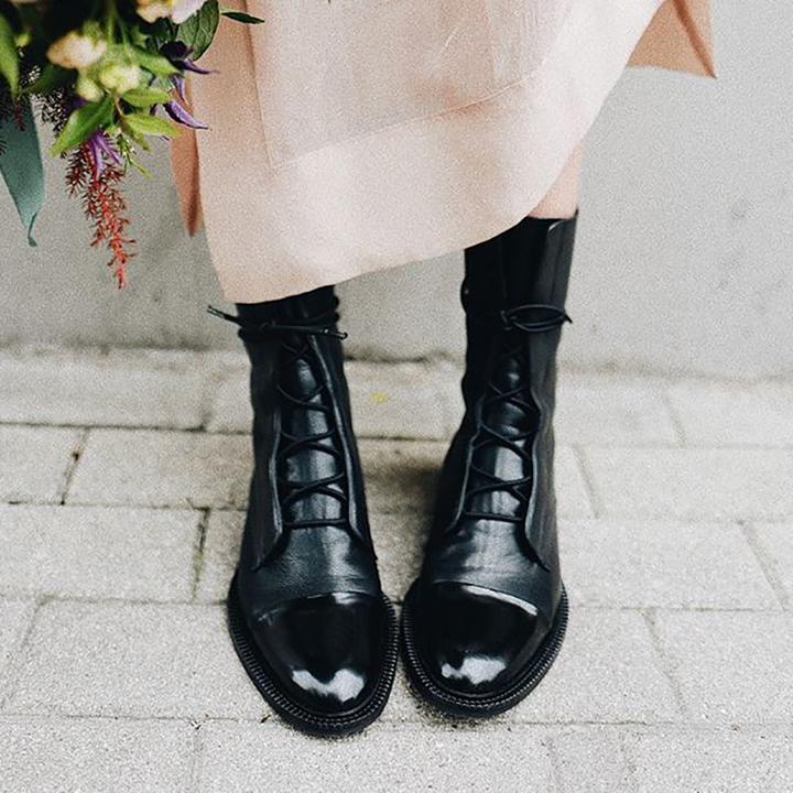 Fiona™ - Absatzstiefel im Vintage-Look
