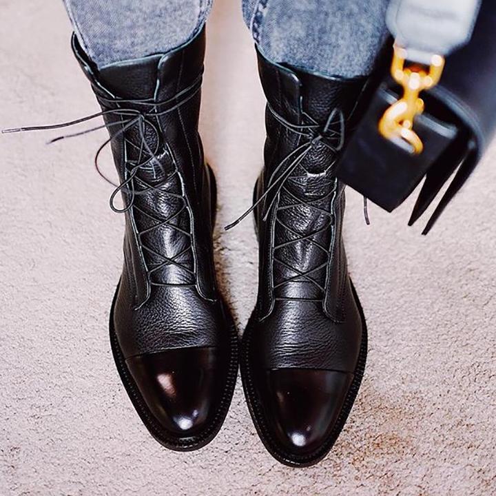 Fiona™ - Absatzstiefel im Vintage-Look