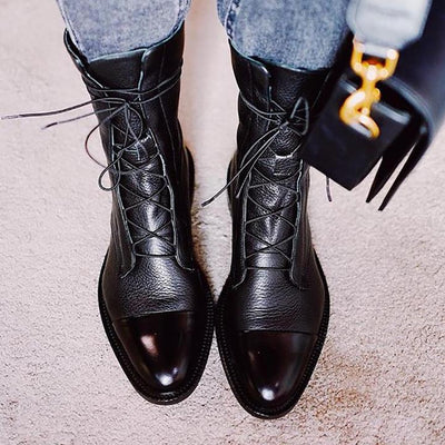 Fiona™ - Absatzstiefel im Vintage-Look