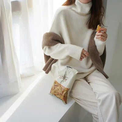Zia - Lockerer Rollkragenpullover