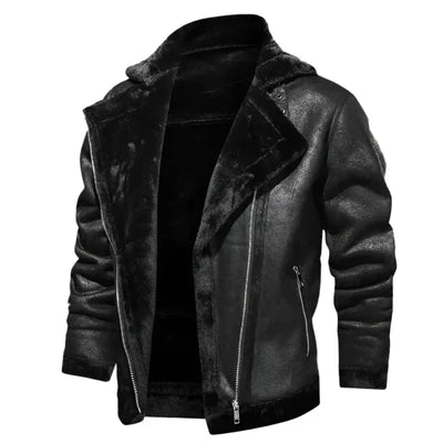 Rustic Rambler - Lederjacke mit Futter