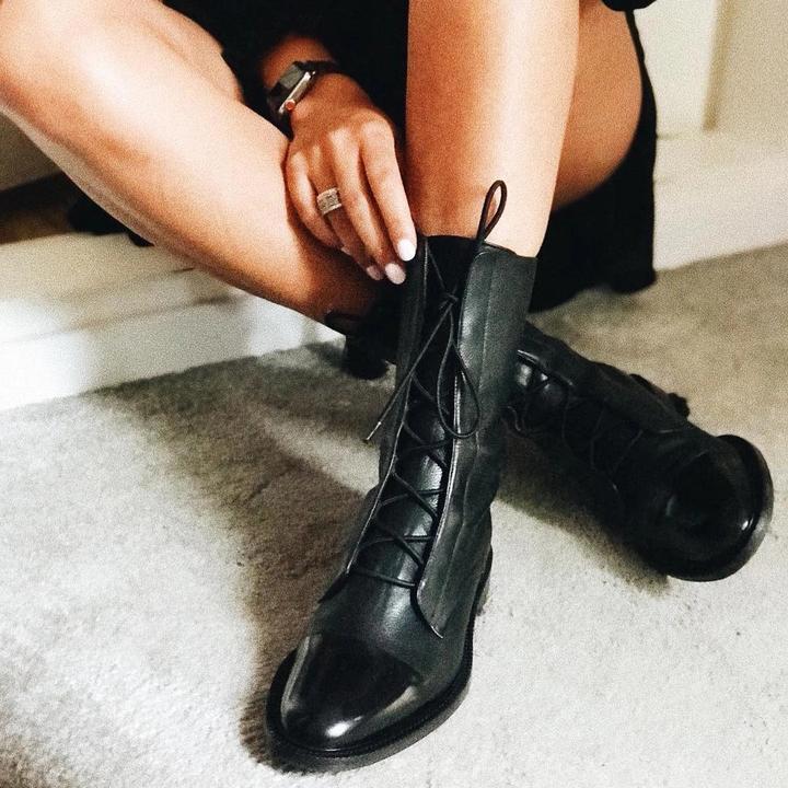Fiona™ - Absatzstiefel im Vintage-Look
