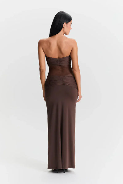 Sarah™ - Maxikleid mit abnehmbaren Trägern