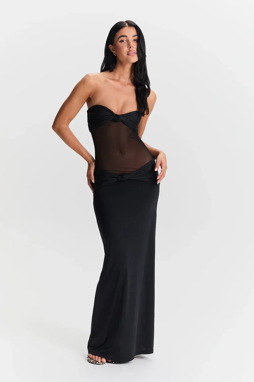 Sarah™ - Maxikleid mit abnehmbaren Trägern