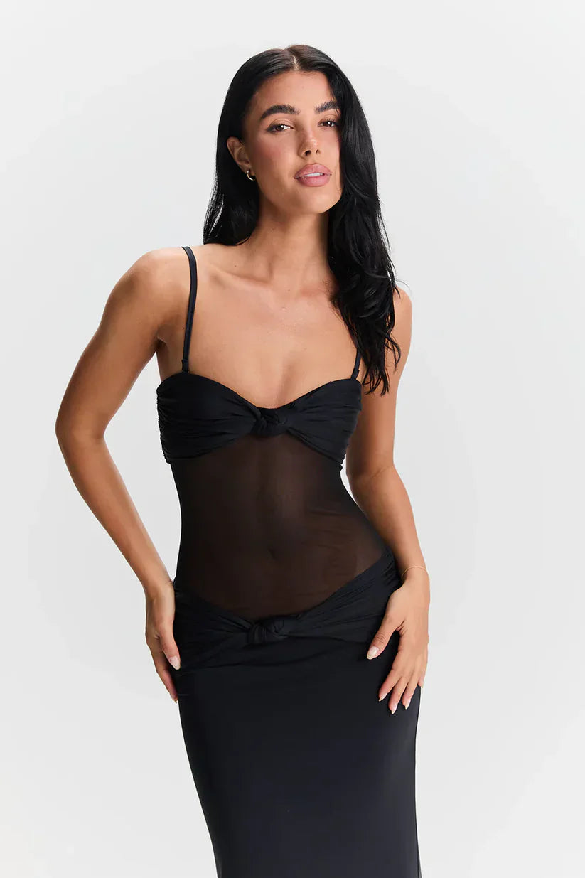 Sarah™ - Maxikleid mit abnehmbaren Trägern