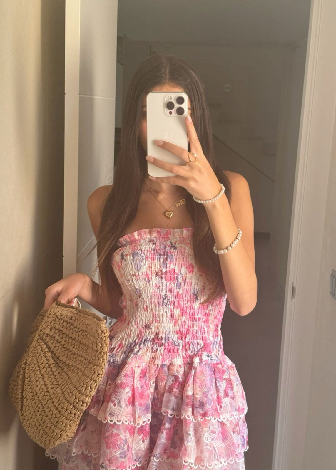 Lotta™ - Trägerloses Blümchenkleid