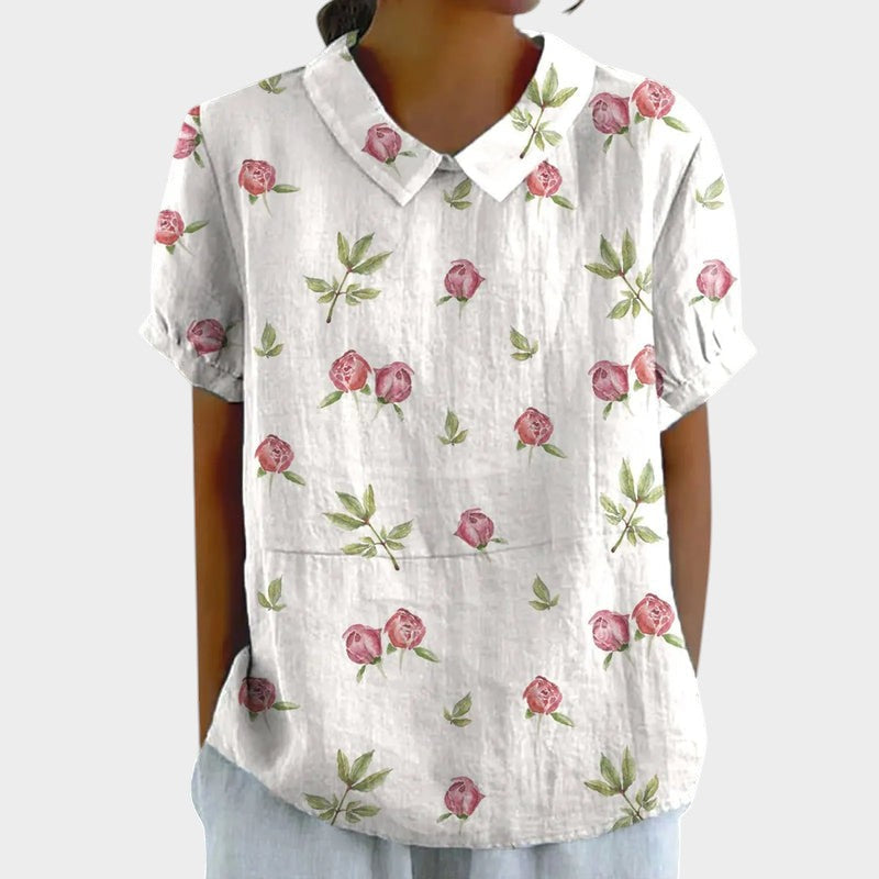 Isabelle™ - Blumenbluse