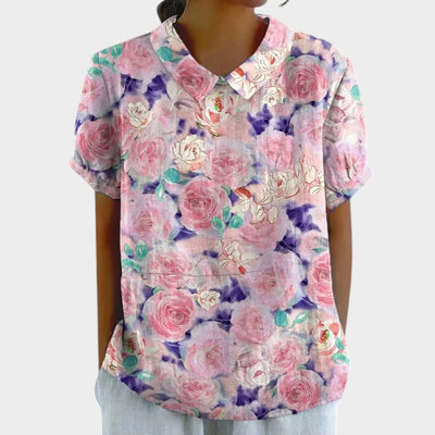 Bärbel™ - Blumenbluse