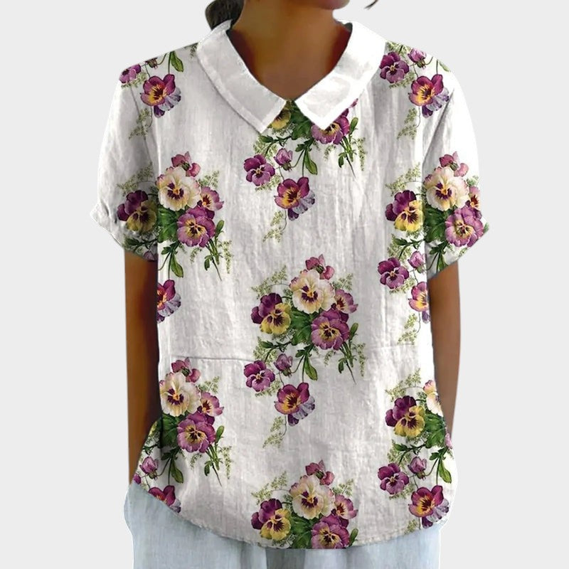 Isabelle™ - Blumenbluse