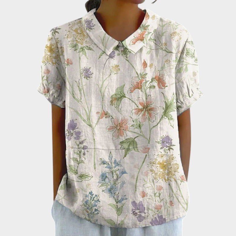 Isabelle™ - Blumenbluse