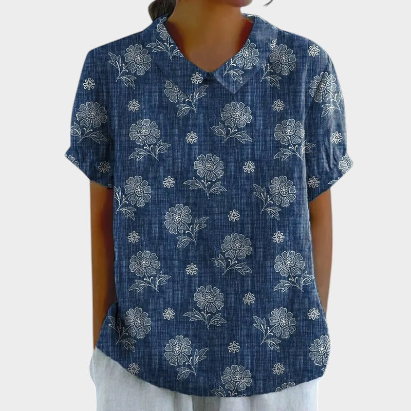 Isabelle™ - Blumenbluse