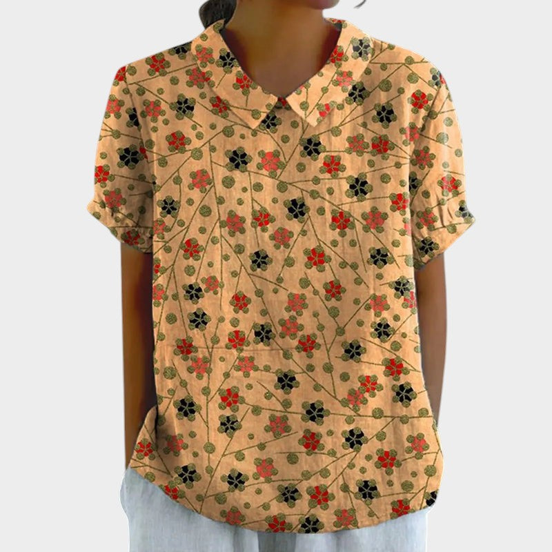 Isabelle™ - Blumenbluse
