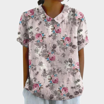 Isabelle™ - Blumenbluse