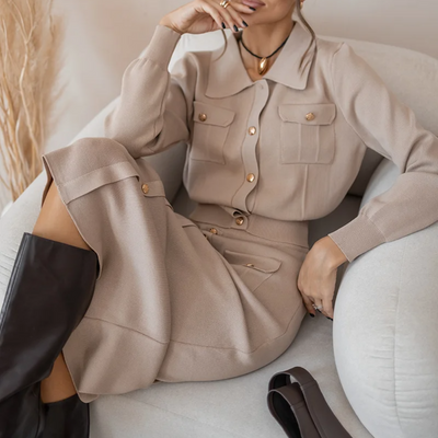 ELLA™ | ZWEITEILIGES STRICKSET