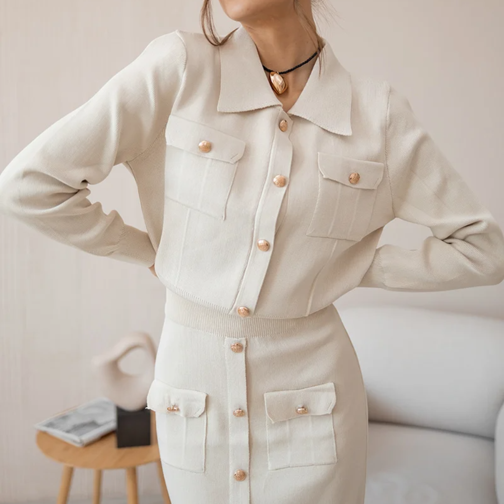 ELLA™ | ZWEITEILIGES STRICKSET