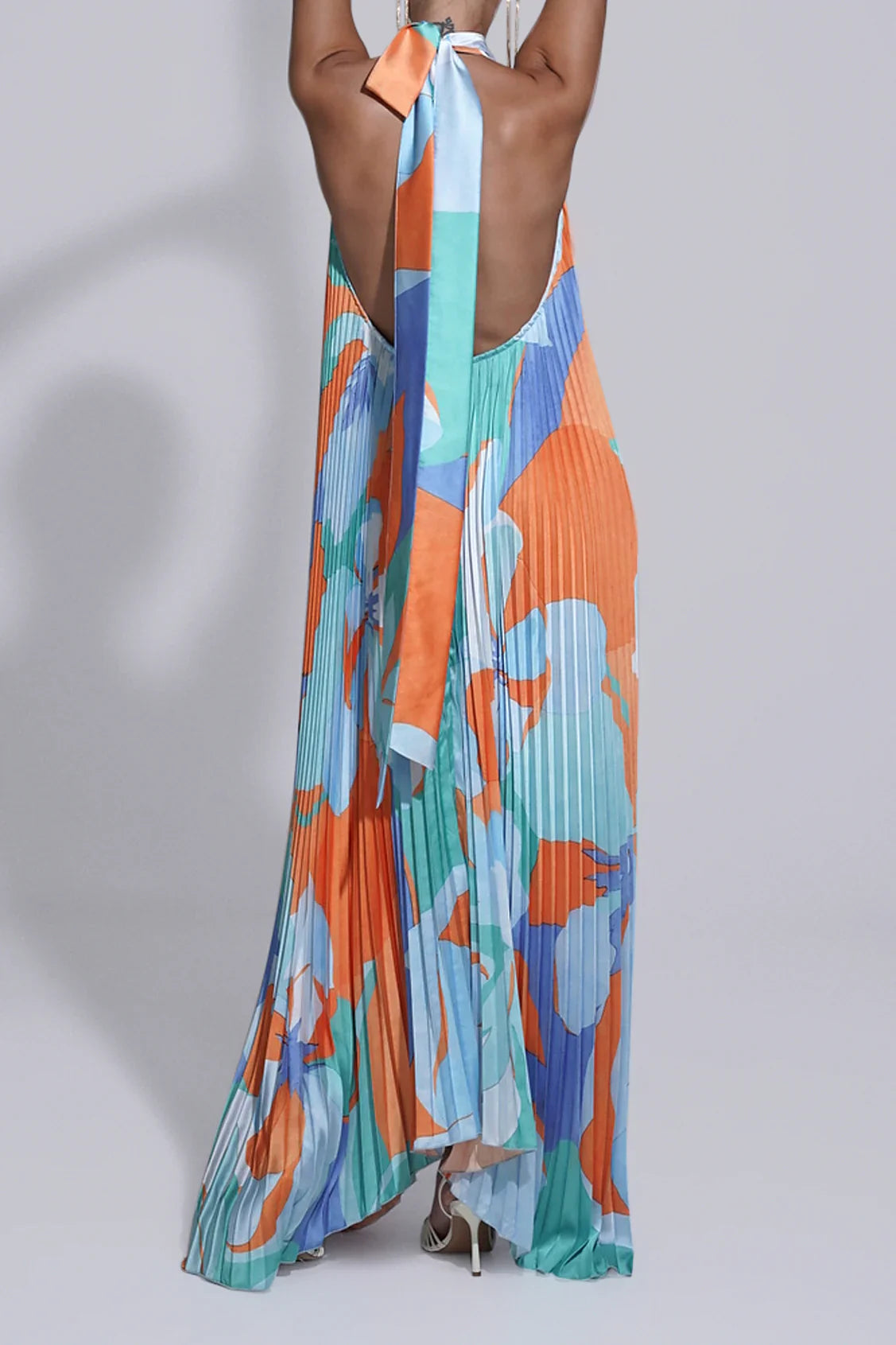 Charlotte™ - Schwüles Maxikleid mit Faltenwurf
