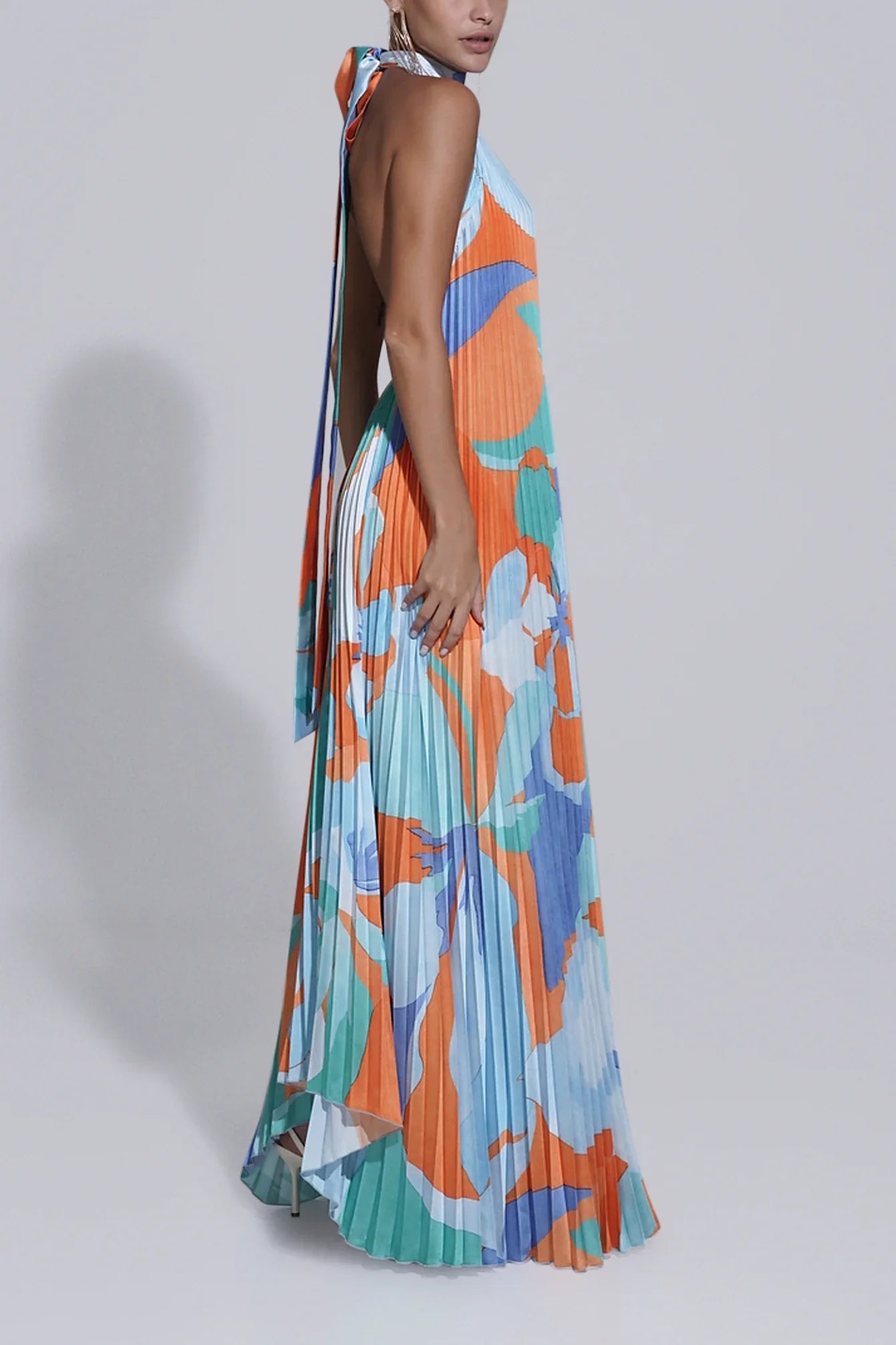 Charlotte™ - Schwüles Maxikleid mit Faltenwurf